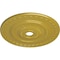 Ekena Millwork Sunflower Ceiling Medallion (Fits Canopies up to 5 5/8"), 29 1/2"OD x 3 5/8"ID x 1 5/8"P, Rich Gold CM29SFRGS - alternate 2